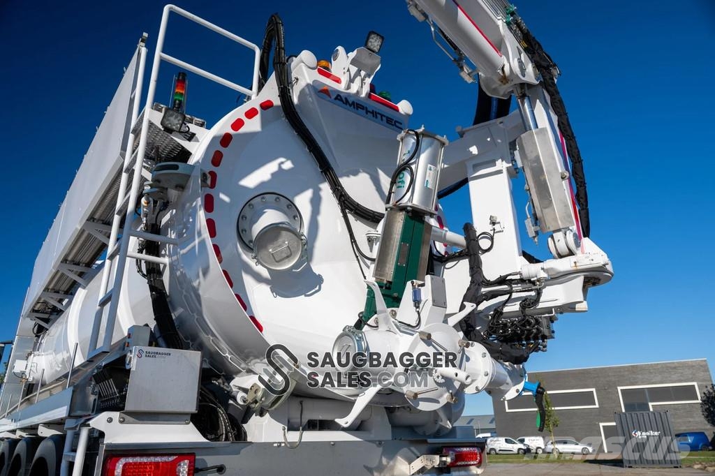 Mercedes-Benz Arocs 3753 AMPHITEC VORTEX 11000 Vacuum Machine - Комби / вакуум камиони
