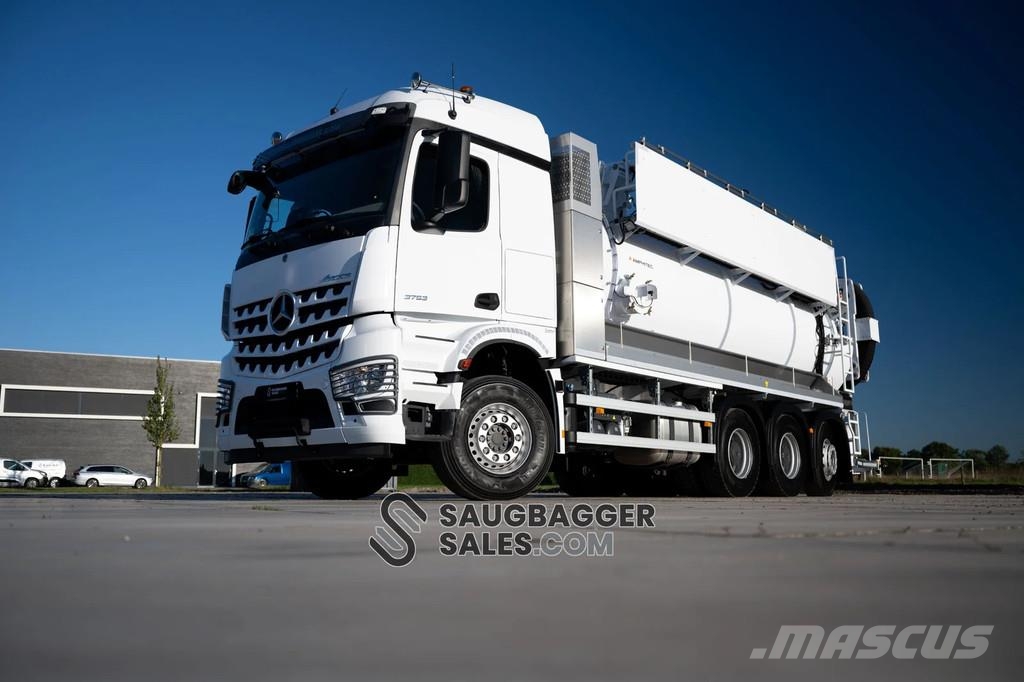 Mercedes-Benz Arocs 3753 AMPHITEC VORTEX 11000 Vacuum Machine - Комби / вакуум камиони

