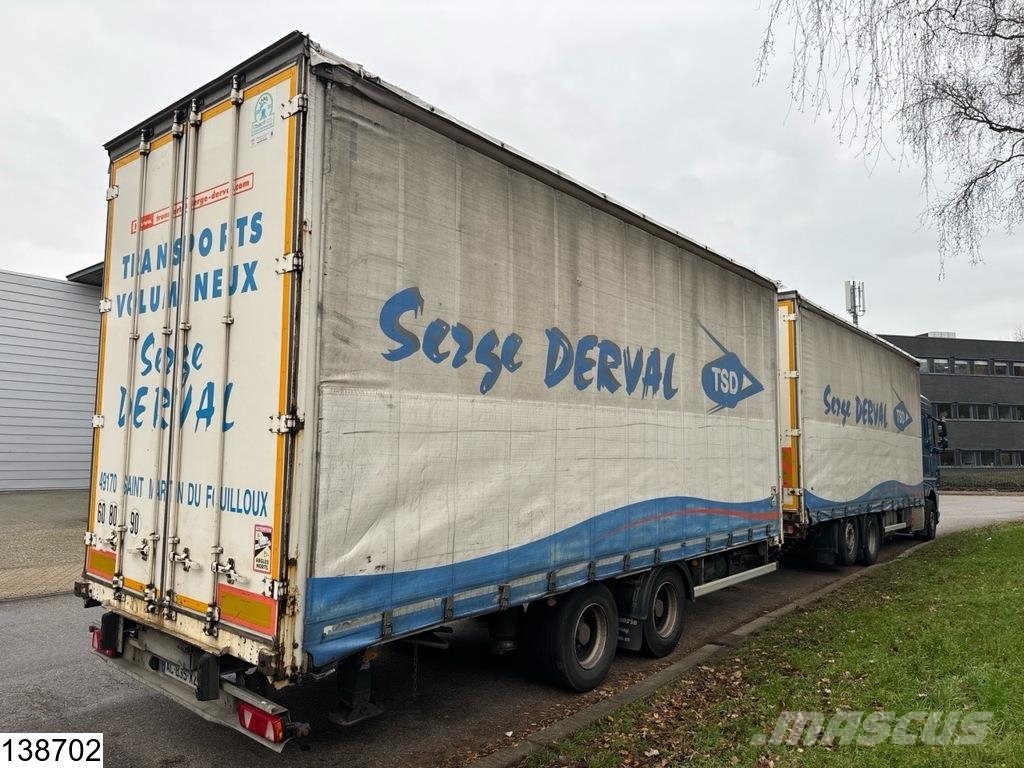 DAF XF 460 6x2, EURO 6, Combi, Standairco, 119 m3 Φορτηγά Καρότσα - Κουρτίνα