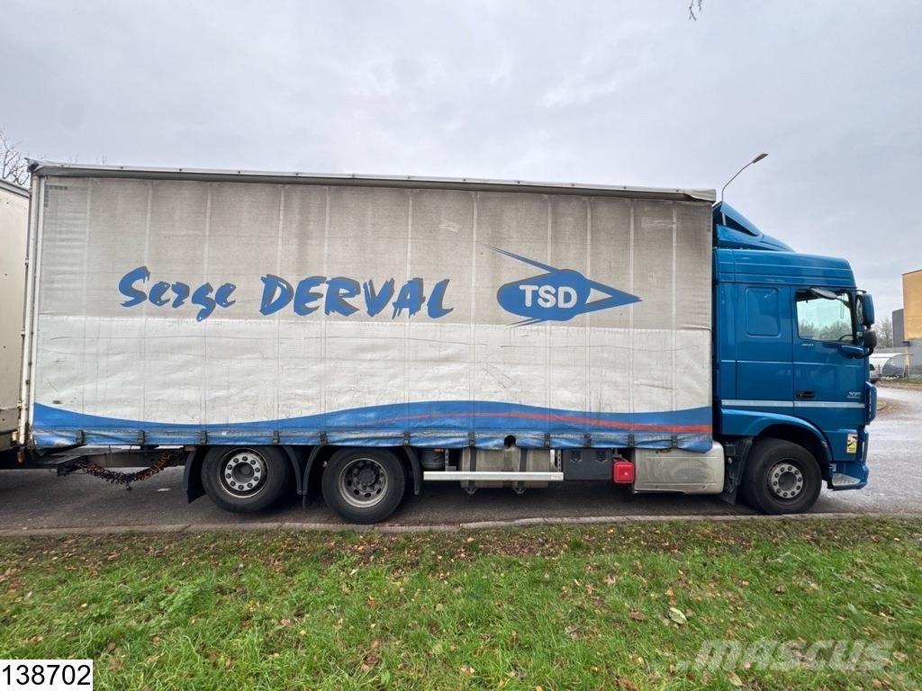 DAF XF 460 6x2, EURO 6, Combi, Standairco, 119 m3 Φορτηγά Καρότσα - Κουρτίνα