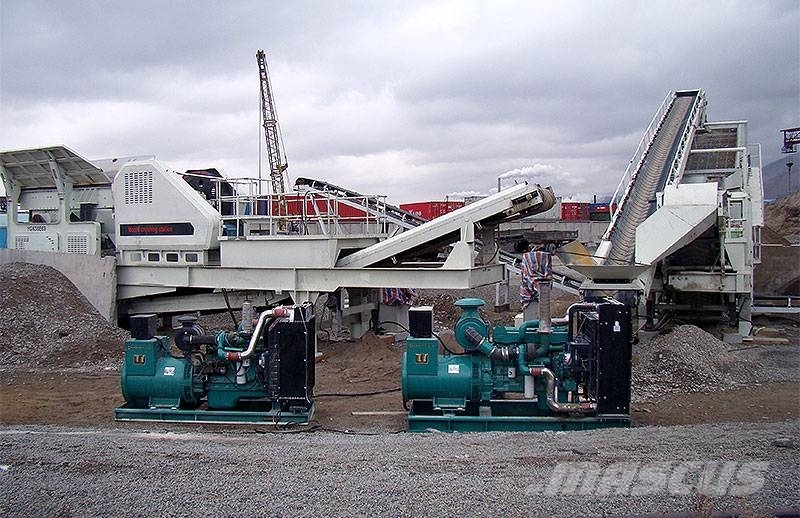 Liming Y3S1848CS75 Station mobile de concasseur giratoire Mobile Brecher