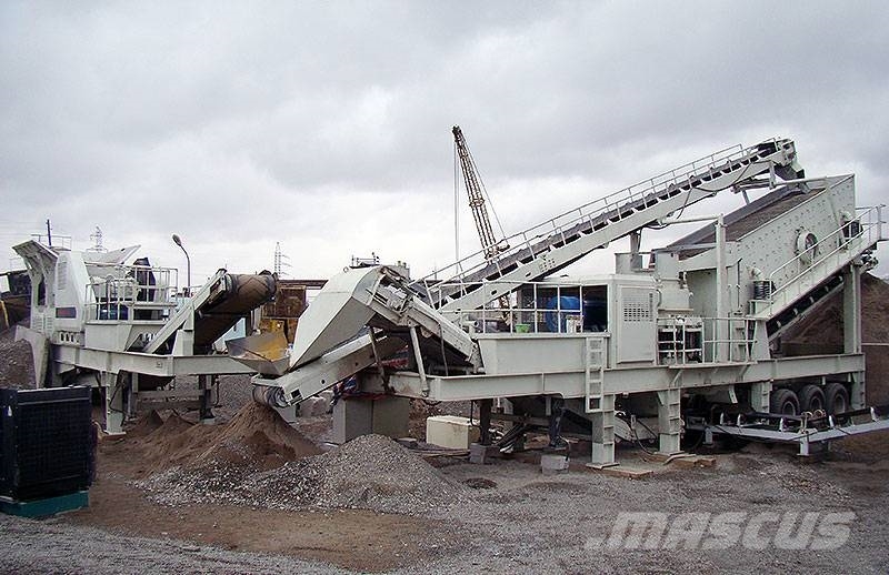 Liming Y3S1848CS75 Station mobile de concasseur giratoire Mobile Brecher
