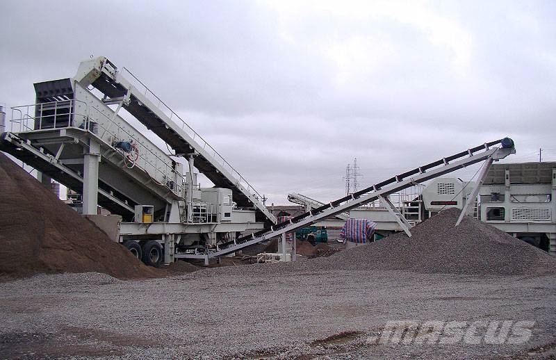 Liming Y3S1848CS75 Station mobile de concasseur giratoire Mobile Brecher