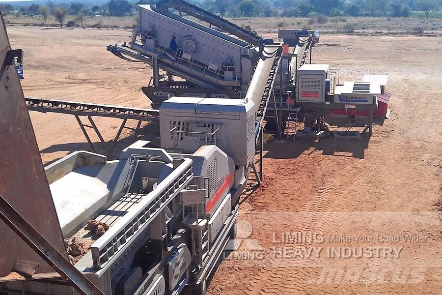 Liming Y3S1848CS75 Station mobile de concasseur giratoire Mobile Brecher