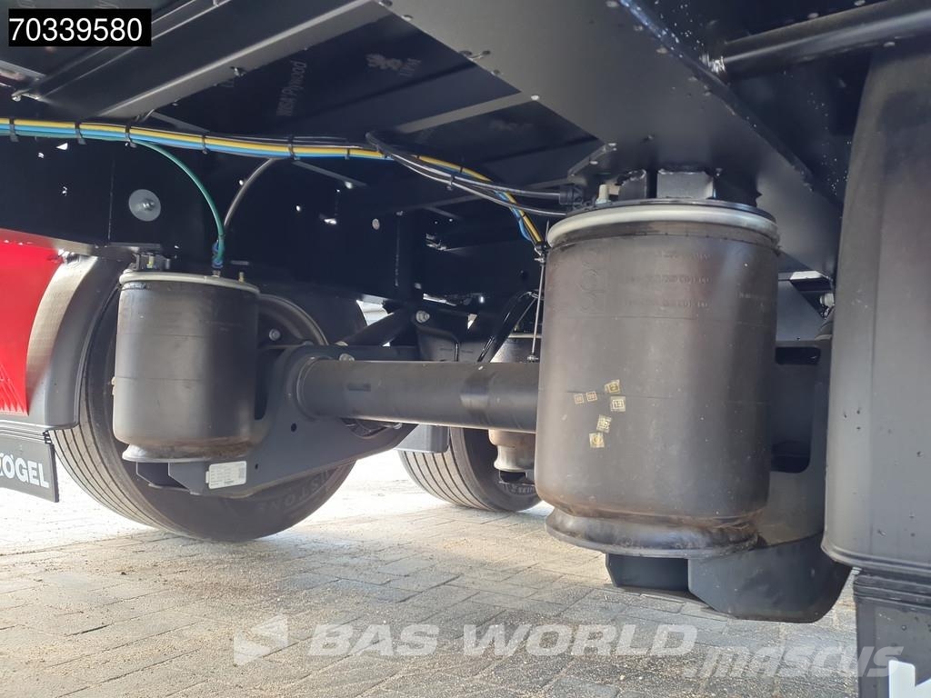 Kögel S24-1 3 axles Mega SAF Lift Axle Poluprikolice sa ciradom