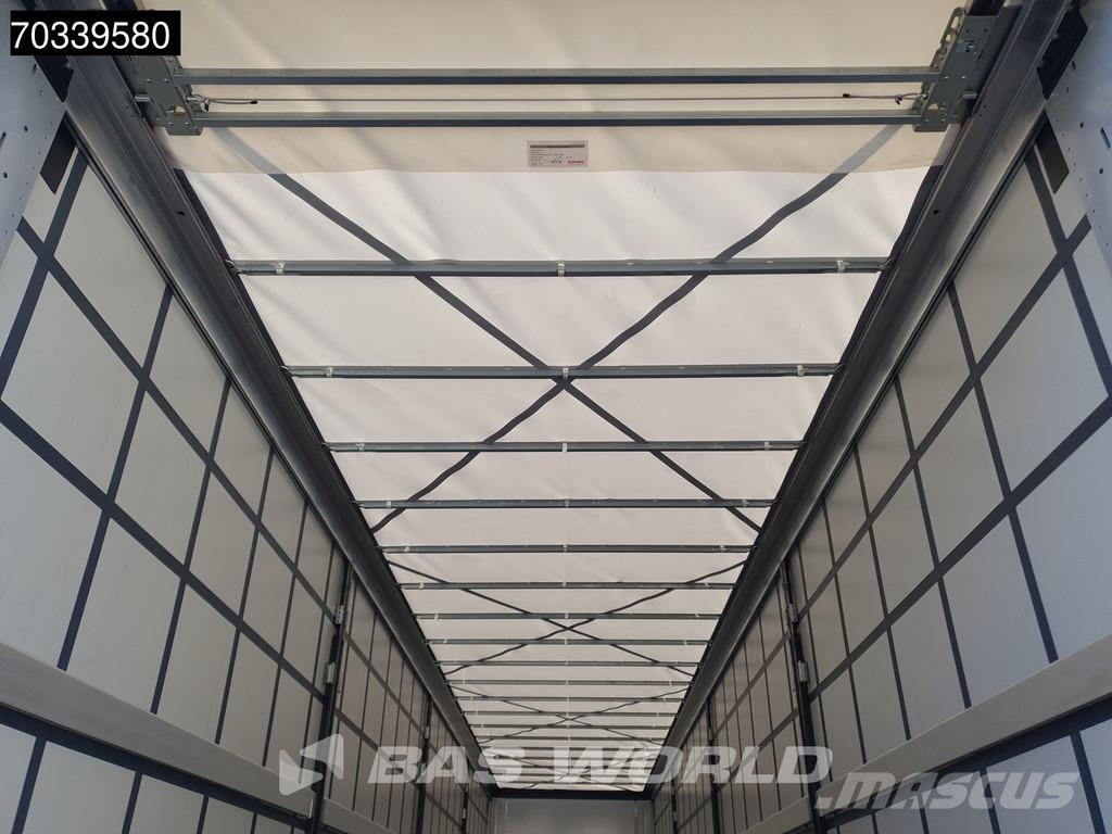 Kögel S24-1 3 axles Mega SAF Lift Axle Poluprikolice sa ceradom