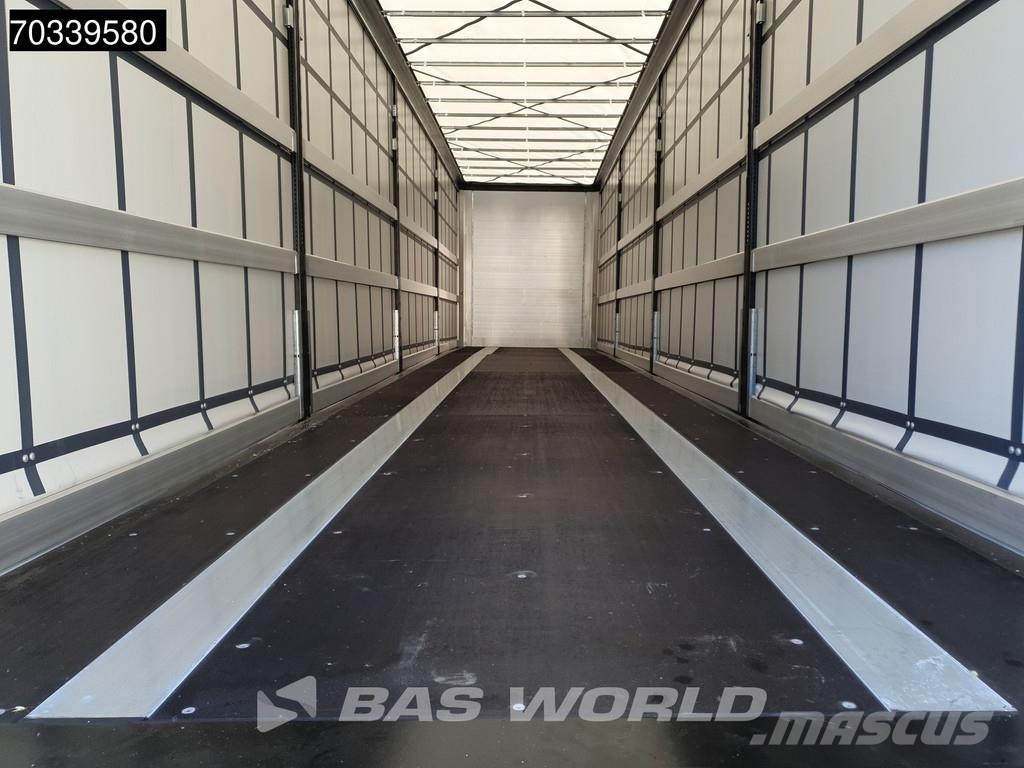 Kögel S24-1 3 axles Mega SAF Lift Axle Poluprikolice sa ceradom