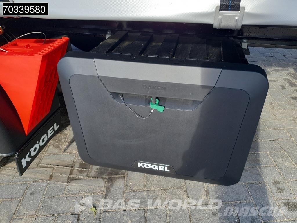 Kögel S24-1 3 axles Mega SAF Lift Axle Poluprikolice sa ciradom