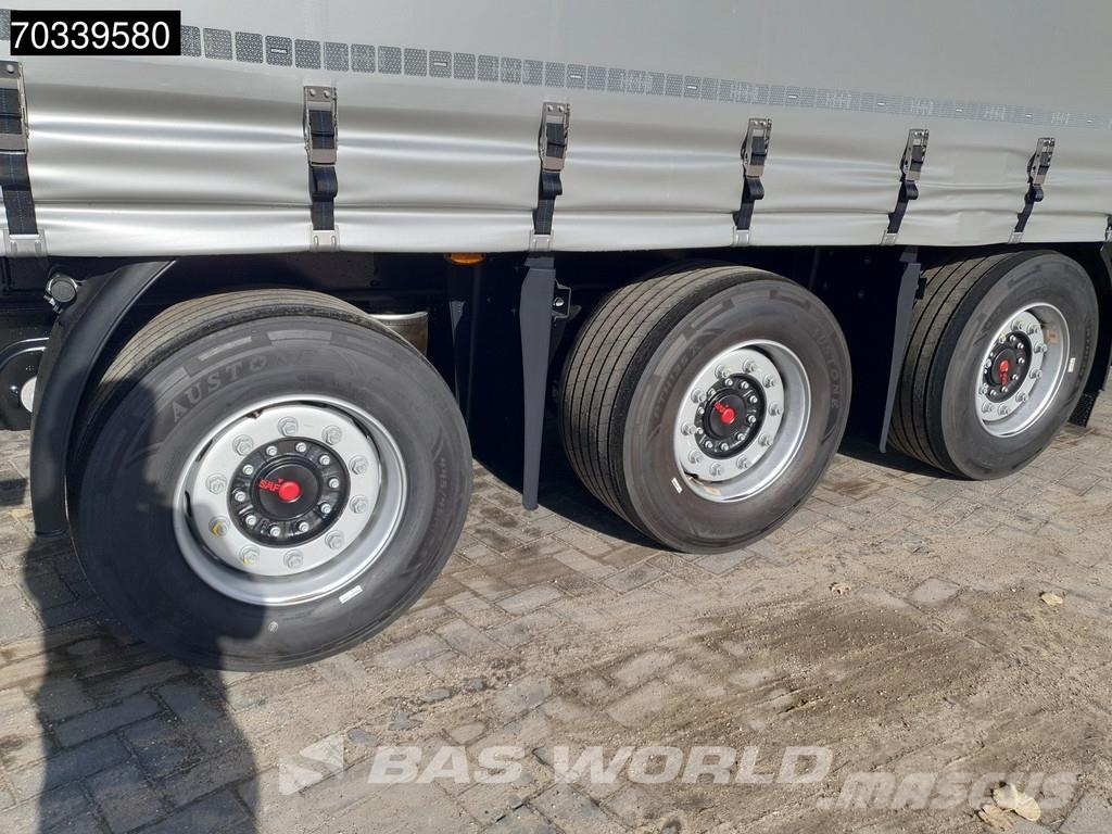 Kögel S24-1 3 axles Mega SAF Lift Axle Poluprikolice sa ciradom