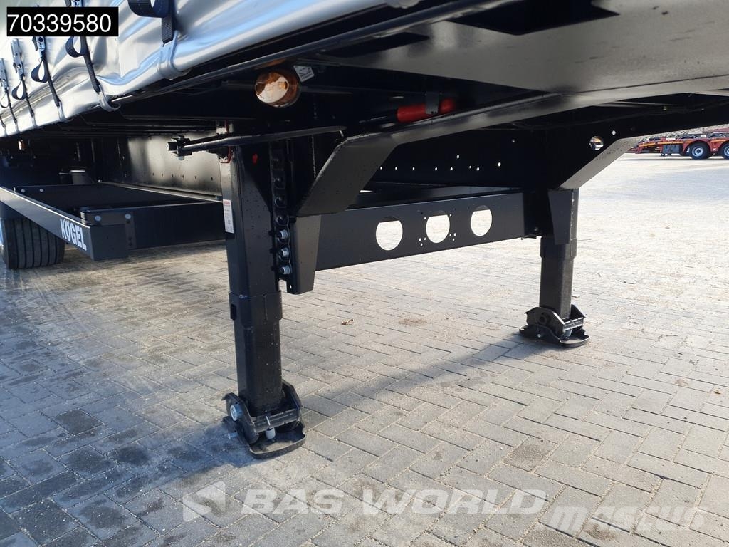 Kögel S24-1 3 axles Mega SAF Lift Axle Poluprikolice sa ciradom