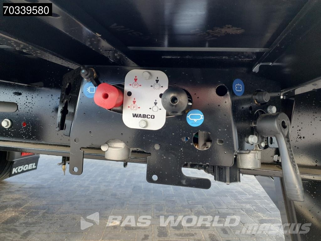 Kögel S24-1 3 axles Mega SAF Lift Axle Poluprikolice sa ceradom