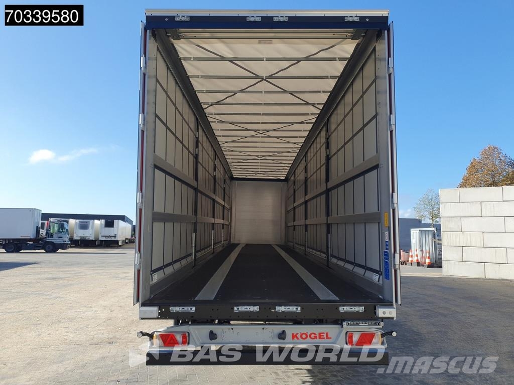 Kögel S24-1 3 axles Mega SAF Lift Axle Poluprikolice sa ciradom
