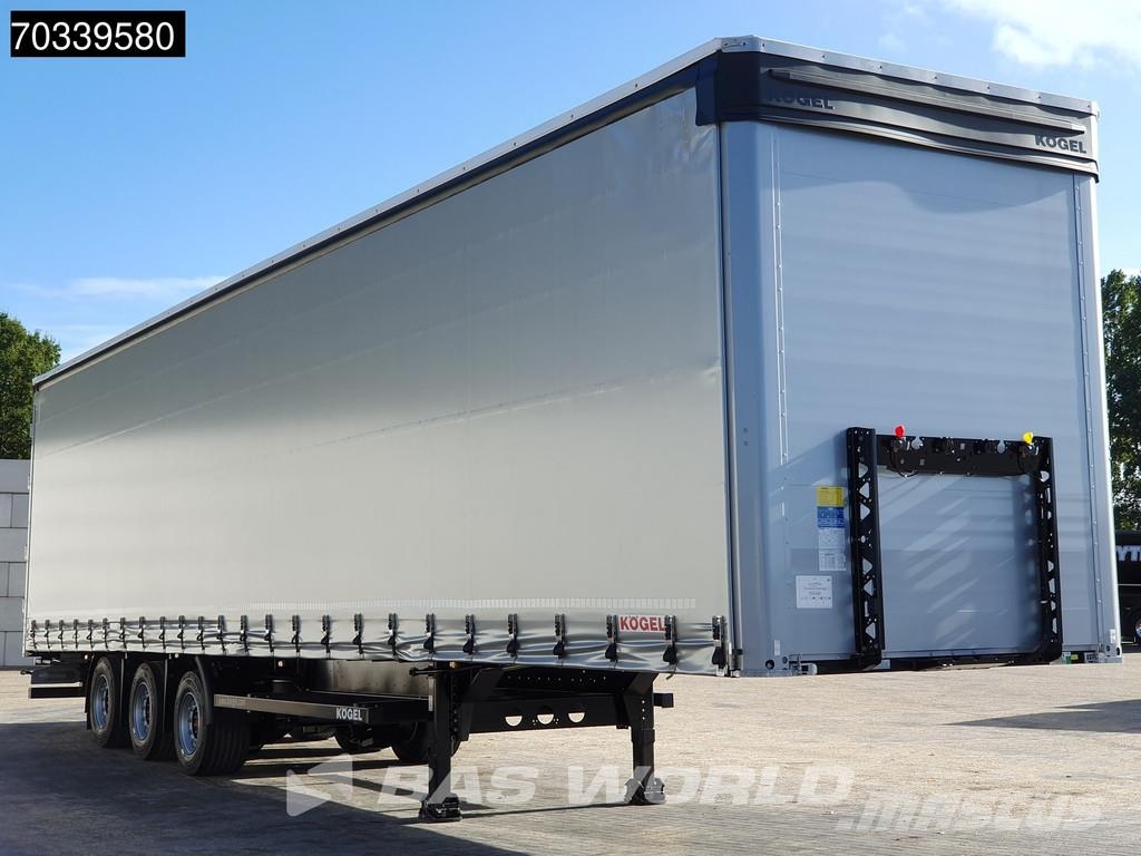 Kögel S24-1 3 axles Mega SAF Lift Axle Poluprikolice sa ceradom