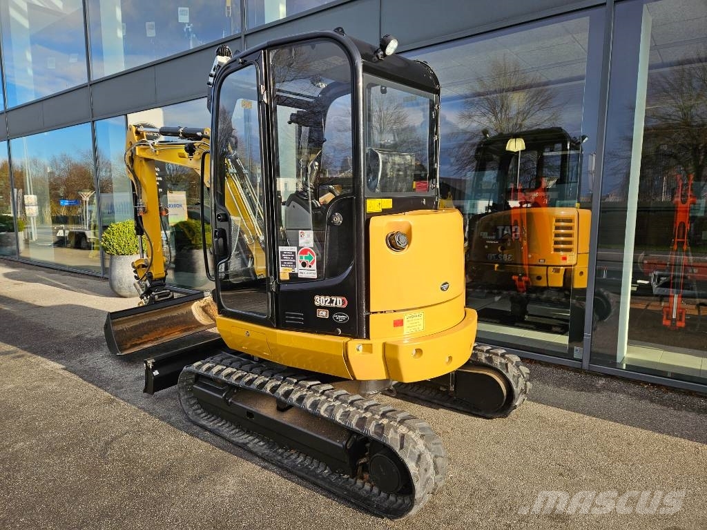 CAT 302.7 CR Mini ekskavatörler, 7 tona dek