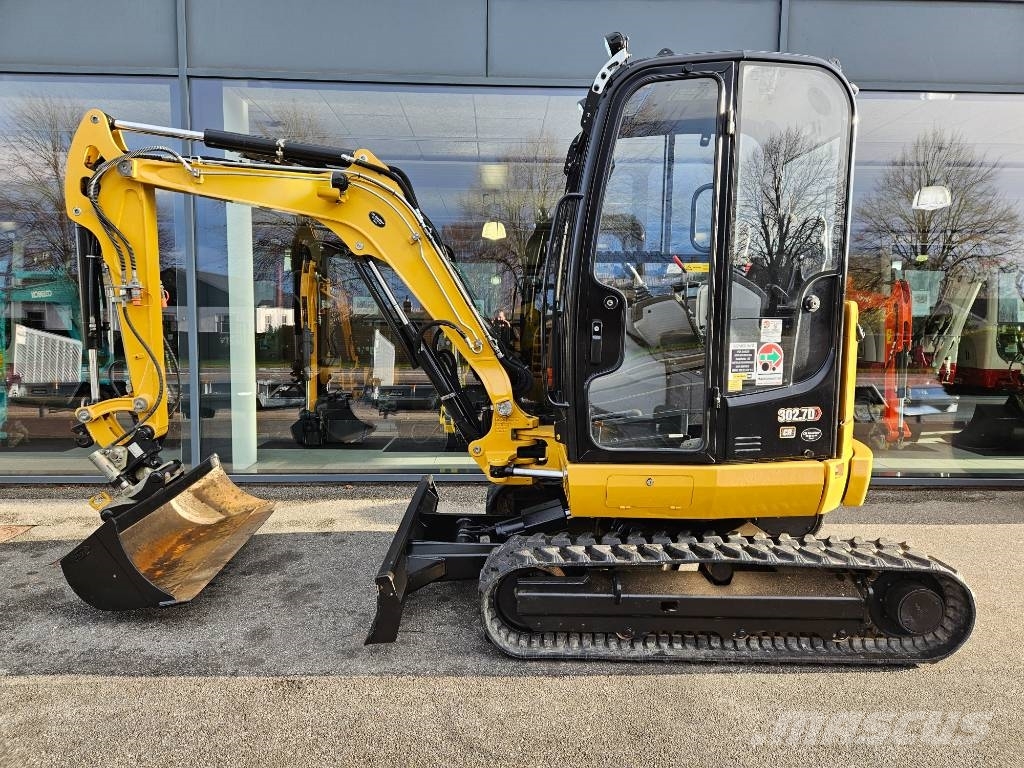 CAT 302.7 CR Mini ekskavatörler, 7 tona dek