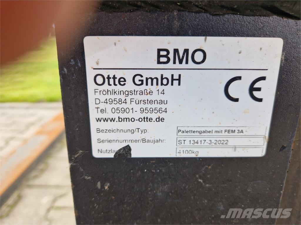 BM OTTE GMBH 3 to Palettengabel ملحقات أخرى للجرارات
