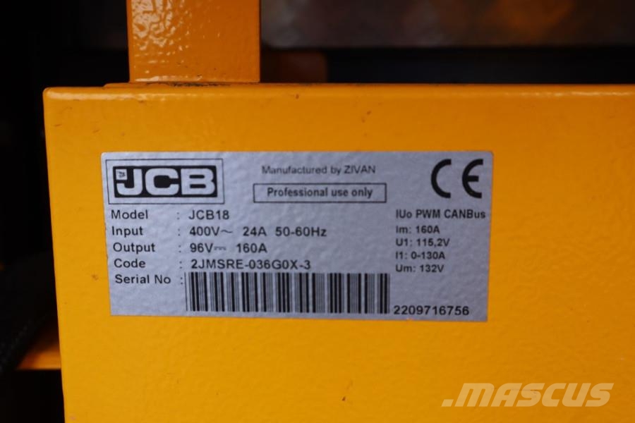 JCB 525-60E Fully Electric, 2500kg Capacity, 6m Liftin Teleskooplaadurid