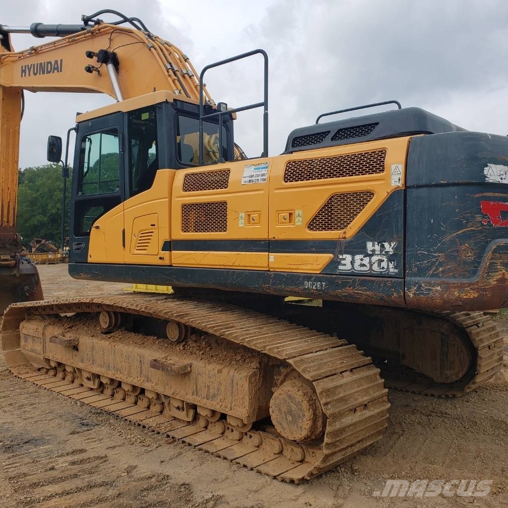 Hyundai HX 380 L حفارات زحافة