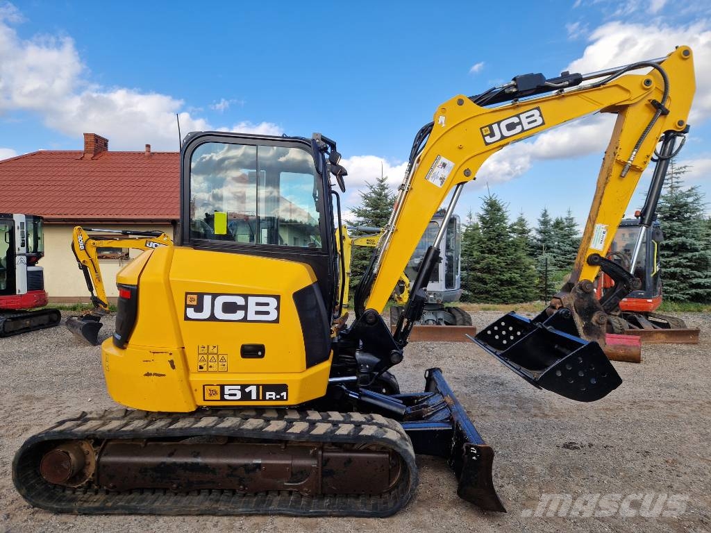 JCB 51 R-1 2021r  2900mtg hydrauliczne szybkozłącze Miniexcavadoras