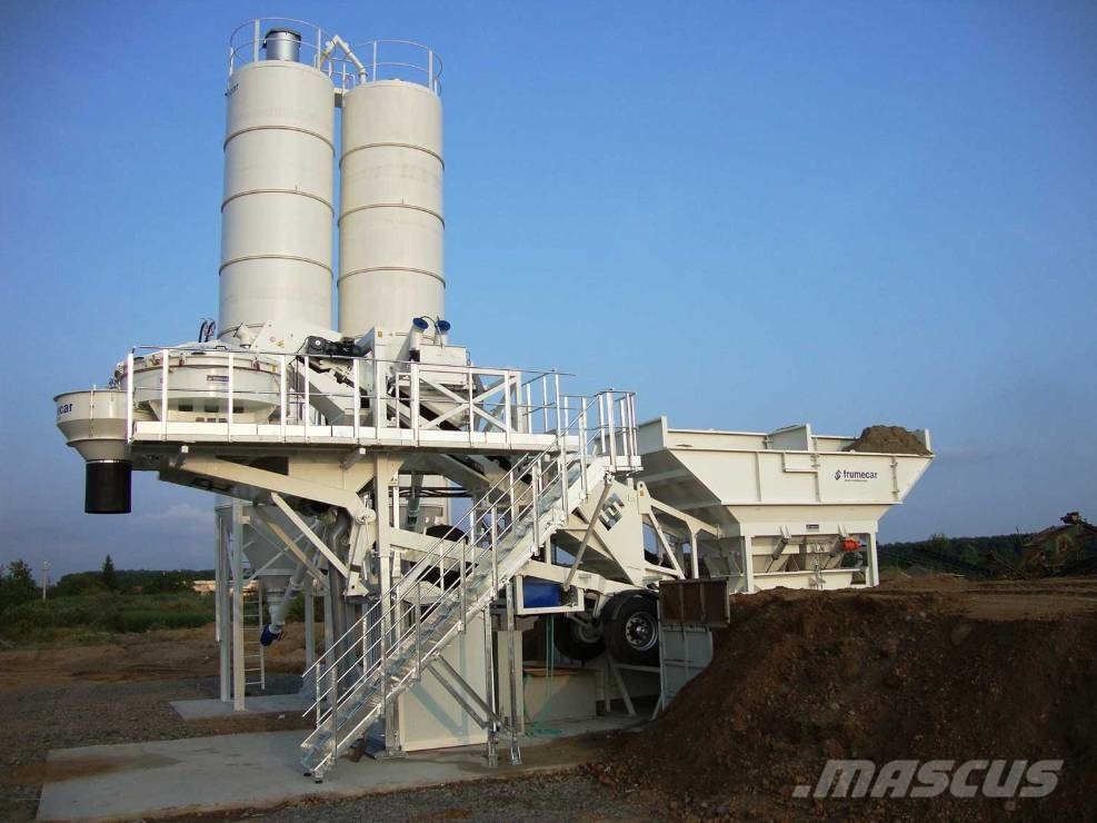 Frumecar ECA - ultra mobiele betoncentrale 30 - 120 m³/uur Concrete Batching Plants