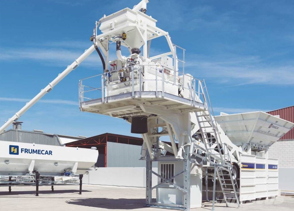 Frumecar ECA - ultra mobiele betoncentrale 30 - 120 m³/uur Concrete Batching Plants