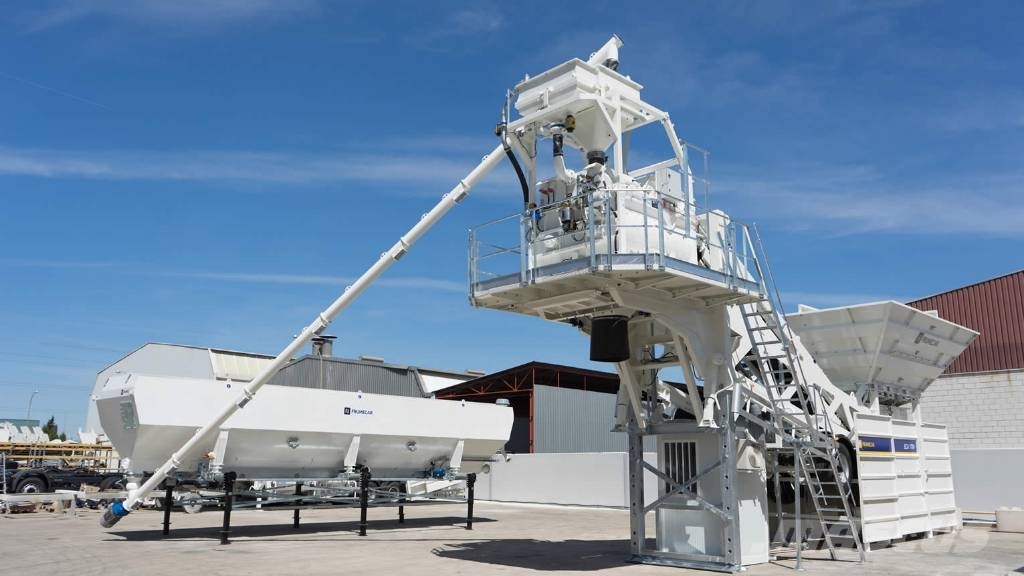 Frumecar ECA - ultra mobiele betoncentrale 30 - 120 m³/uur Concrete Batching Plants