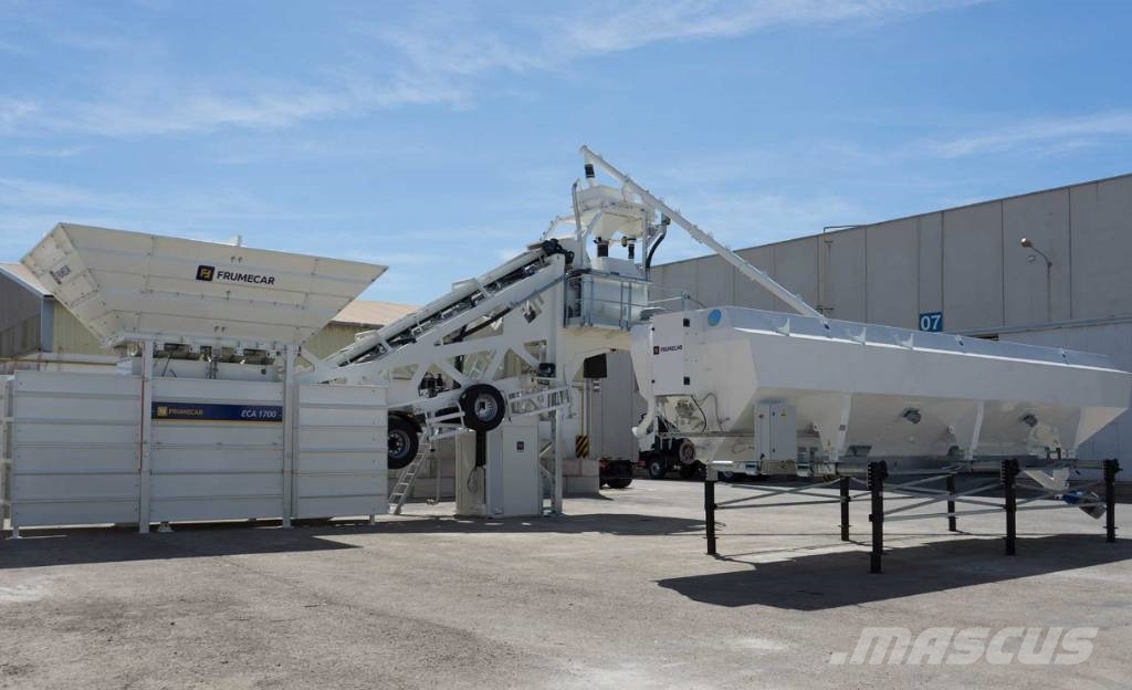 Frumecar ECA - ultra mobiele betoncentrale 30 - 120 m³/uur Concrete Batching Plants