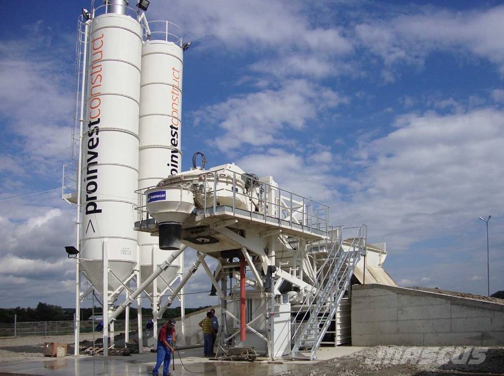 Frumecar ECA - ultra mobiele betoncentrale 30 - 120 m³/uur Concrete Batching Plants
