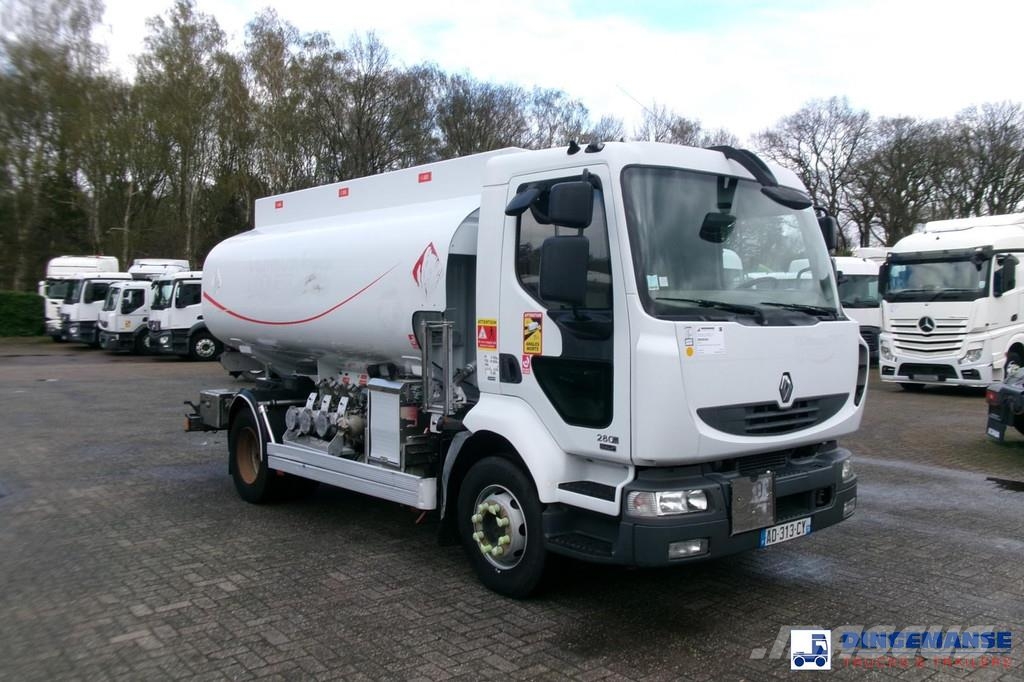 Renault Midlum 280 Dxi 4x2 fuel tank 11.3 m3 / 3 comp 運油車