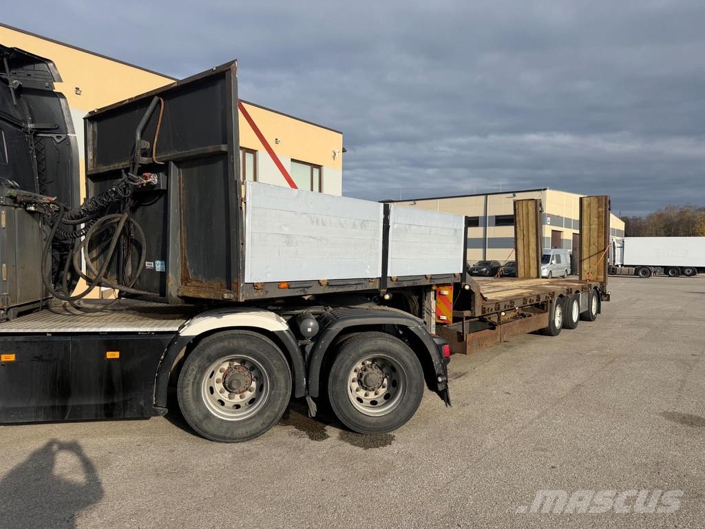 Istrail 3-AXEL + STEERING AXEL Mélybölcsős félpótkocsik
