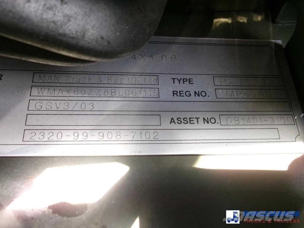 MAN HX 18.330 4X4 RHD fuel tank 5.5 m3 Camiones cisterna