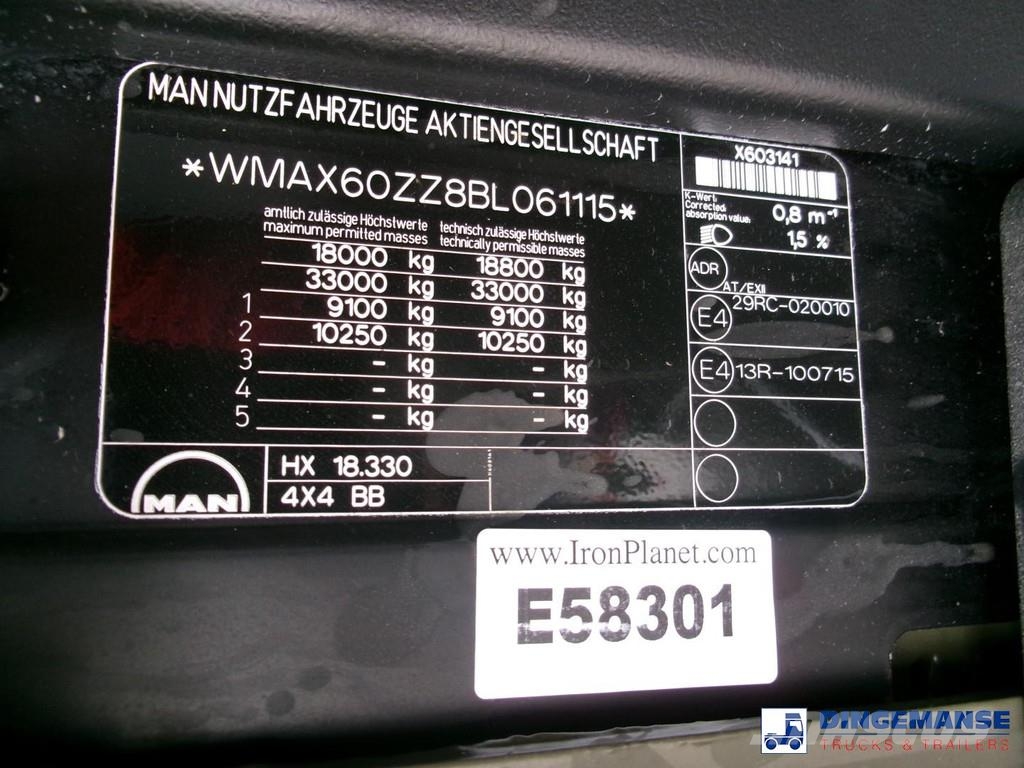 MAN HX 18.330 4X4 RHD fuel tank 5.5 m3 Camiones cisterna