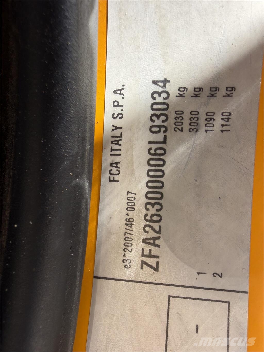 Fiat Dobló VIN 034 Sõiduautod