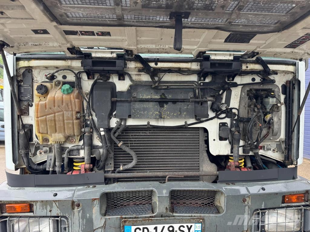 Iveco Eurotech **190E27-TIPPER + FASSI F110A.21** Savivarčių priekabų vilkikai