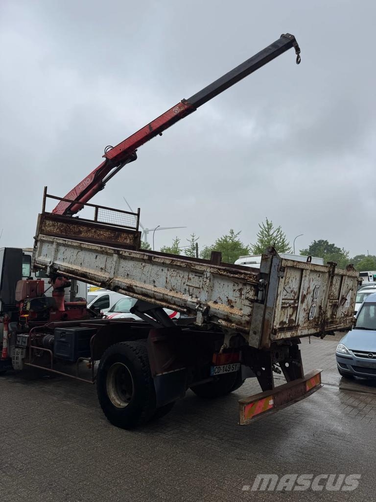 Iveco Eurotech **190E27-TIPPER + FASSI F110A.21** Savivarčių priekabų vilkikai