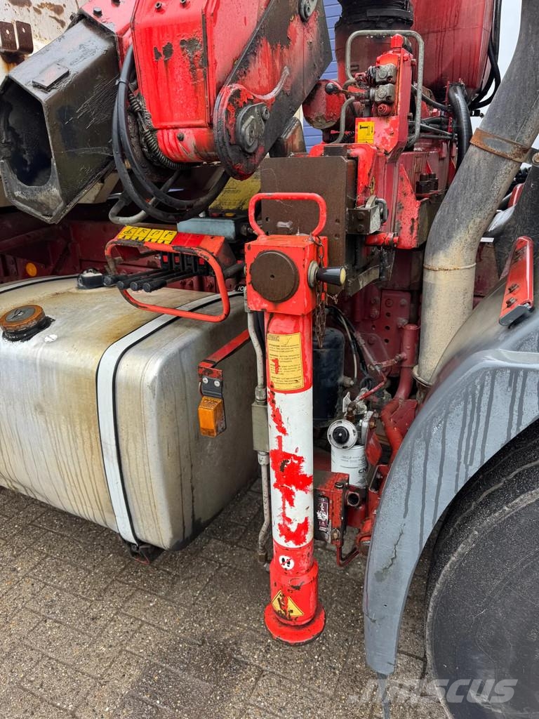 Iveco Eurotech **190E27-TIPPER + FASSI F110A.21** Savivarčių priekabų vilkikai