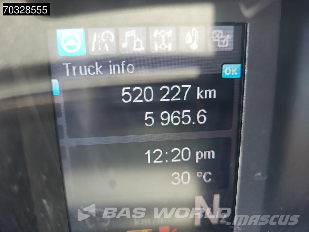 Mercedes-Benz Actros 2636 6X2 Lift+Steering Axle 2t Tailgate Ful Φορτηγά Κόφα