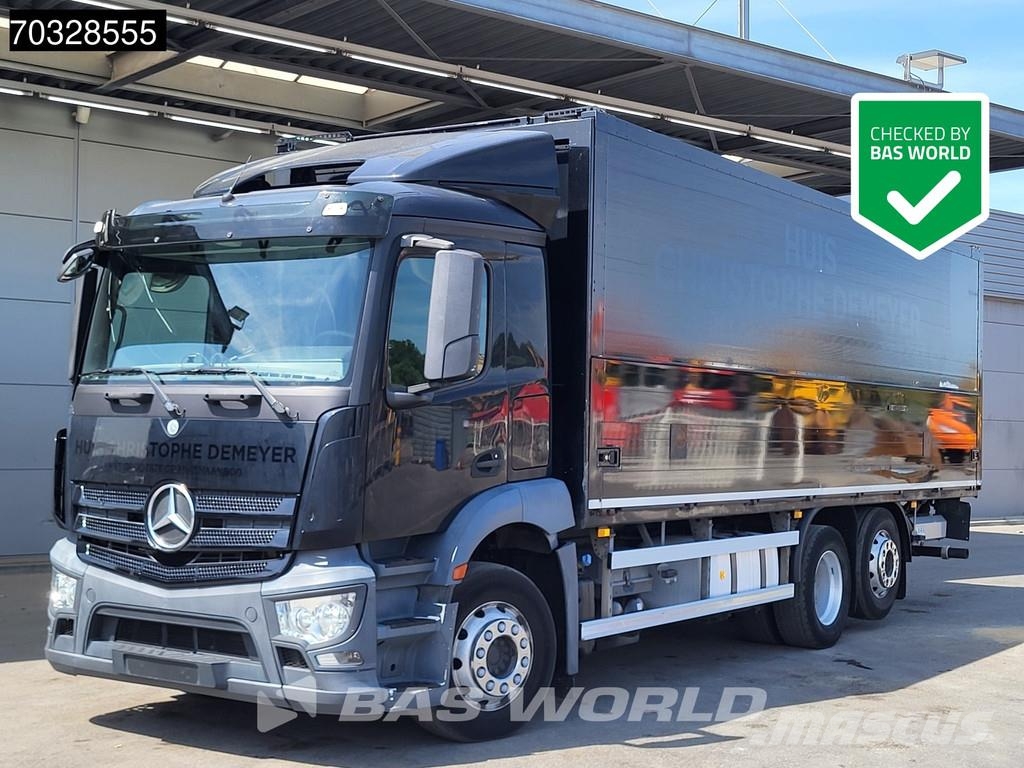 Mercedes-Benz Actros 2636 6X2 Lift+Steering Axle 2t Tailgate Ful Φορτηγά Κόφα