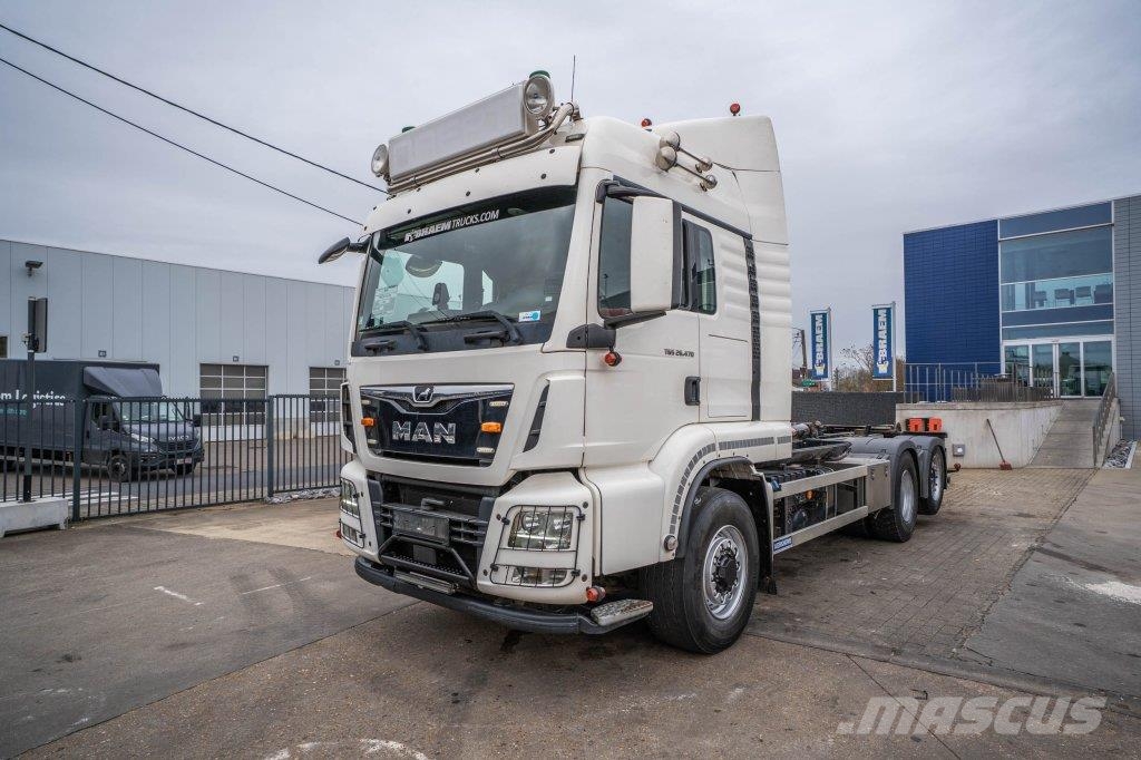MAN TGS 26.470 BL -6x2-4 Camiones polibrazo