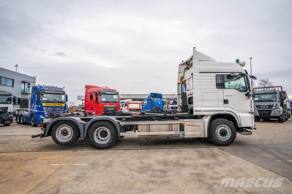 MAN TGS 26.470 BL -6x2-4 gancho Caminhões Roll-on Roll-off