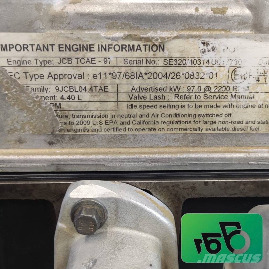 JCB 550-80 JCB 444 TCA engine Двигатели
