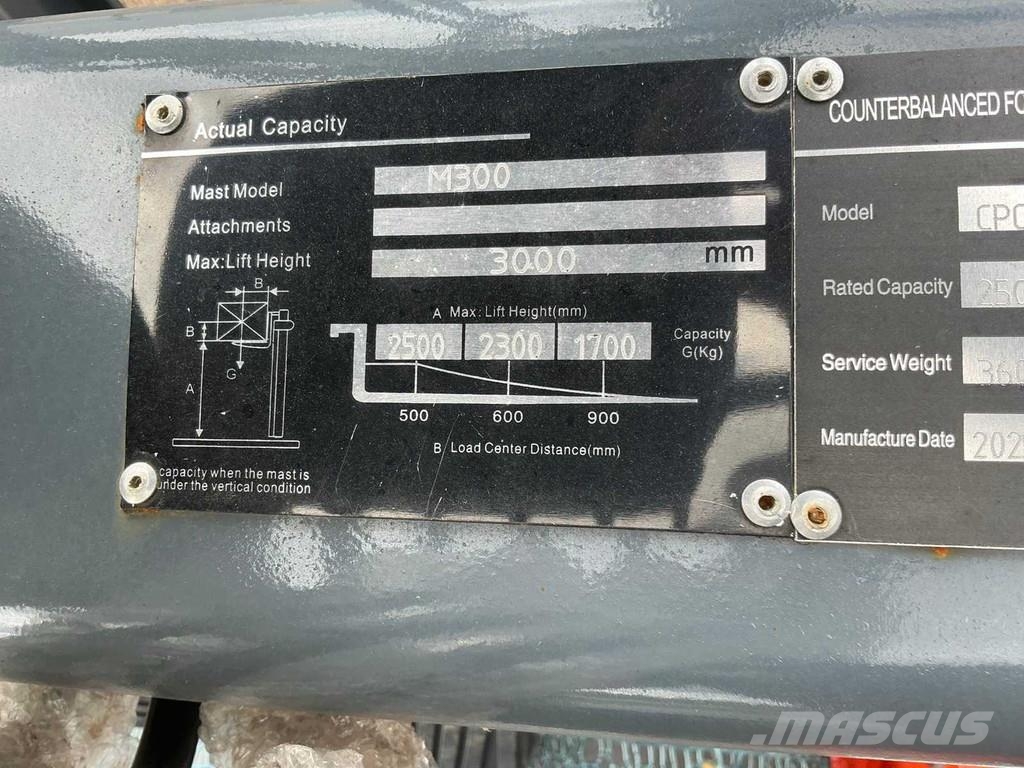 JQ Power CPCD 25 Dīzeļa autoiekrāvēji