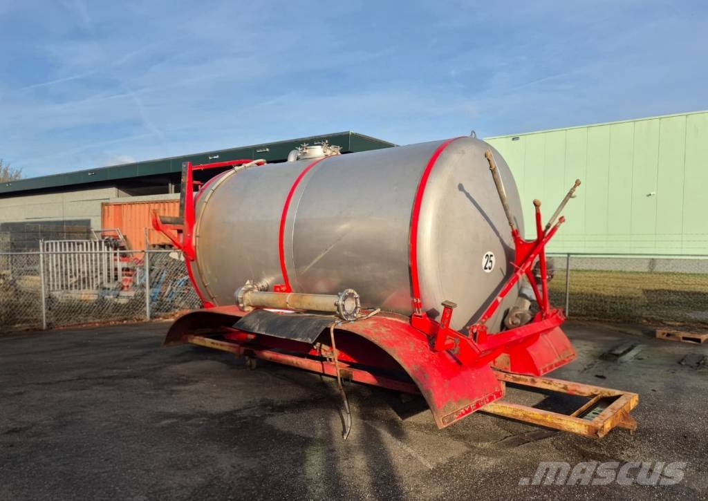 Vervaet Tank 15 m3 Sivi gübre ve ilaç tankerleri