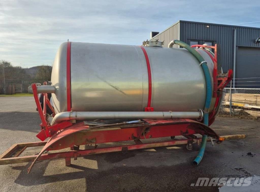 Vervaet Tank 15 m3 Sivi gübre ve ilaç tankerleri
