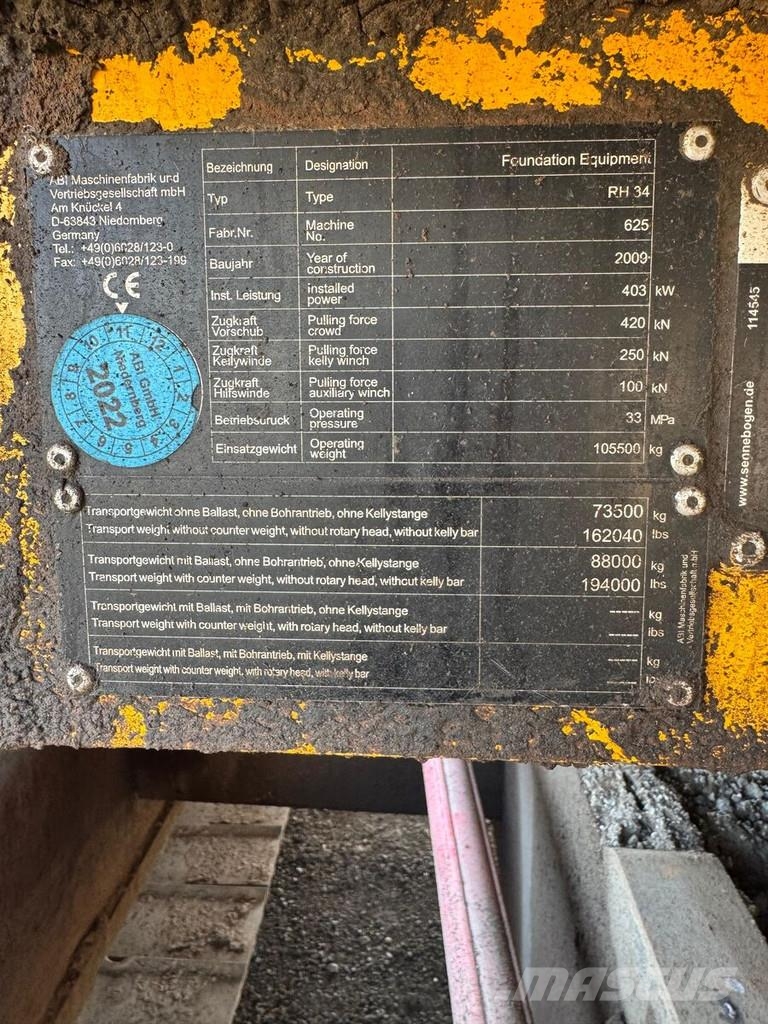 Delmag RH 34 Heavy drills
