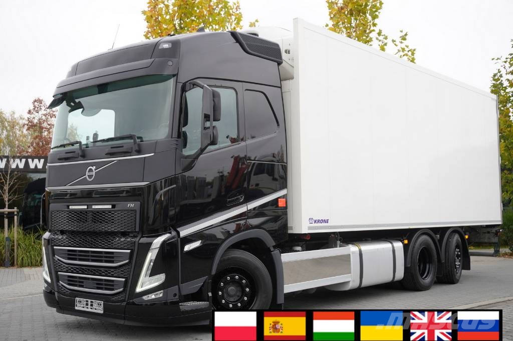 Volvo FH 500 6x2 / KRONE 18 EPAL / Thermoking T-1000R Kølelastbiler