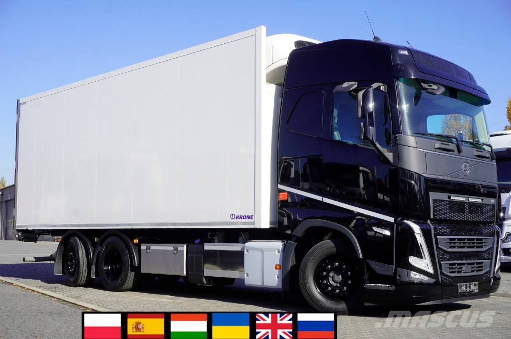 Volvo FH 500 6x2 / KRONE 18 EPAL / Thermoking T-1000R شاحنات بدرجة حرارة قابلة للضبط