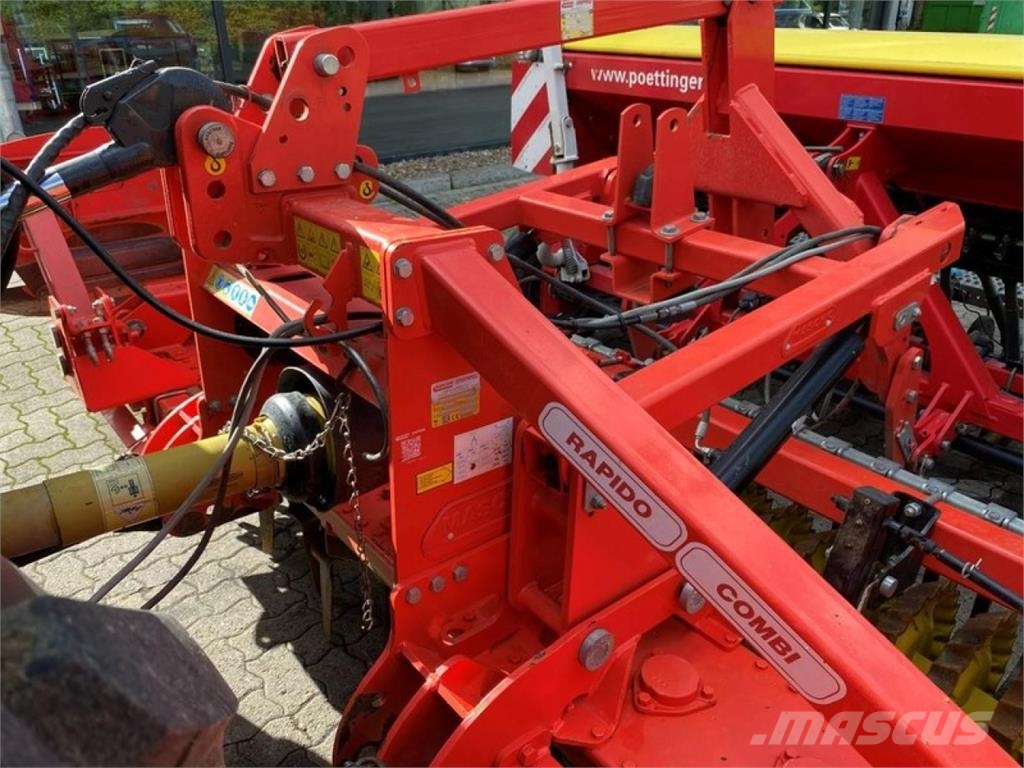 Pöttinger VITASEM 302 + MASCHIO DMR 3000 コンビネーションドリル