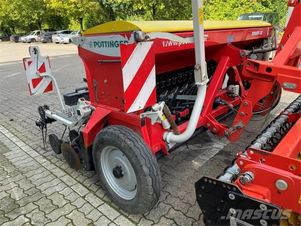 Pöttinger VITASEM 302 + MASCHIO DMR 3000 コンビネーションドリル