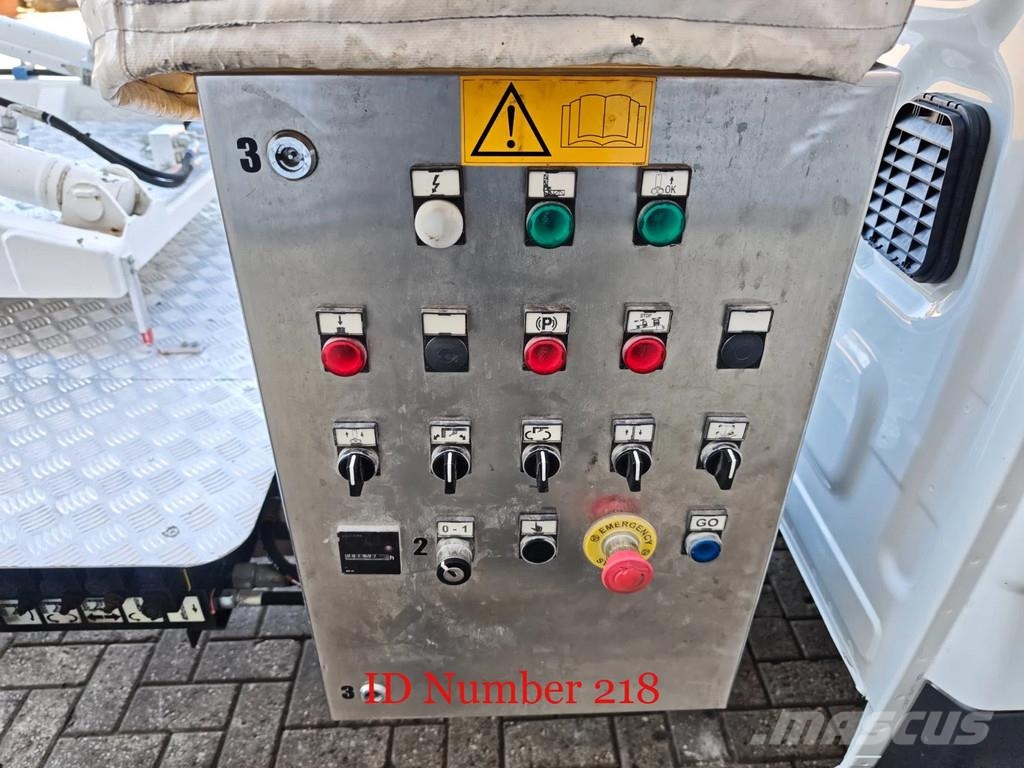 Iveco Daily 35-160 Barin ABC 60/L Bridge Control Inspect المنصات الهوائية المثبتة على شاحنة
